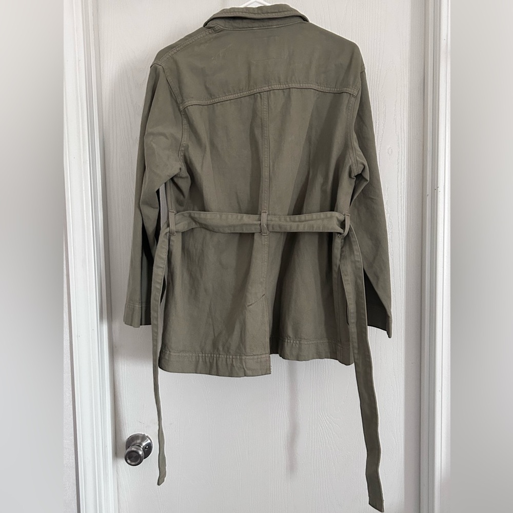 H&M | Olive Khaki Utility Jacket | Size XXS - Picture 8 of 8
